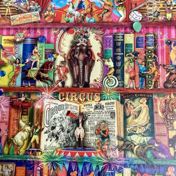 Ravensburger “The Greatest Show On Earth” 1000 Piece Premium Jigsaw Puzzle - Picture 2 of 7